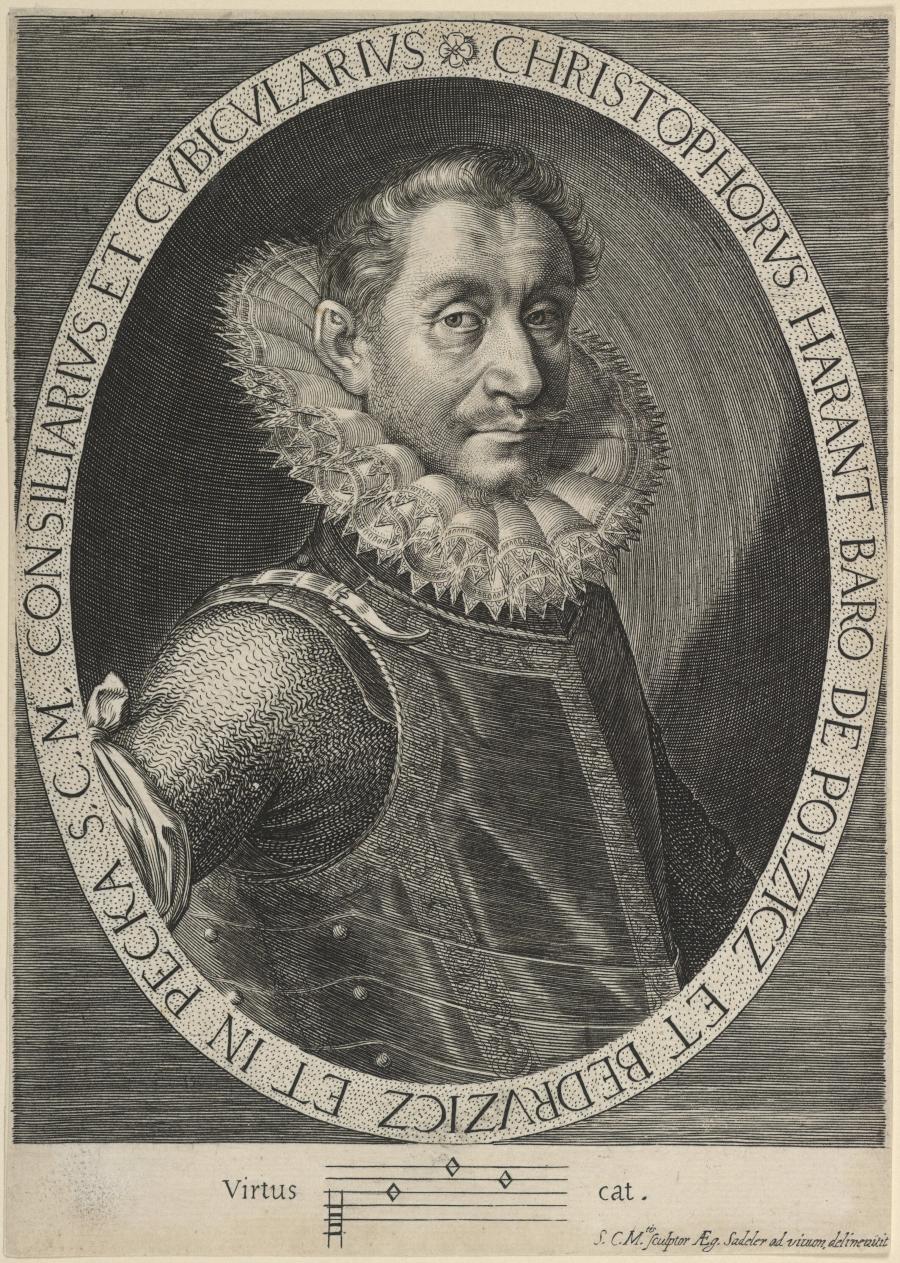 Portret van Krystof Harant