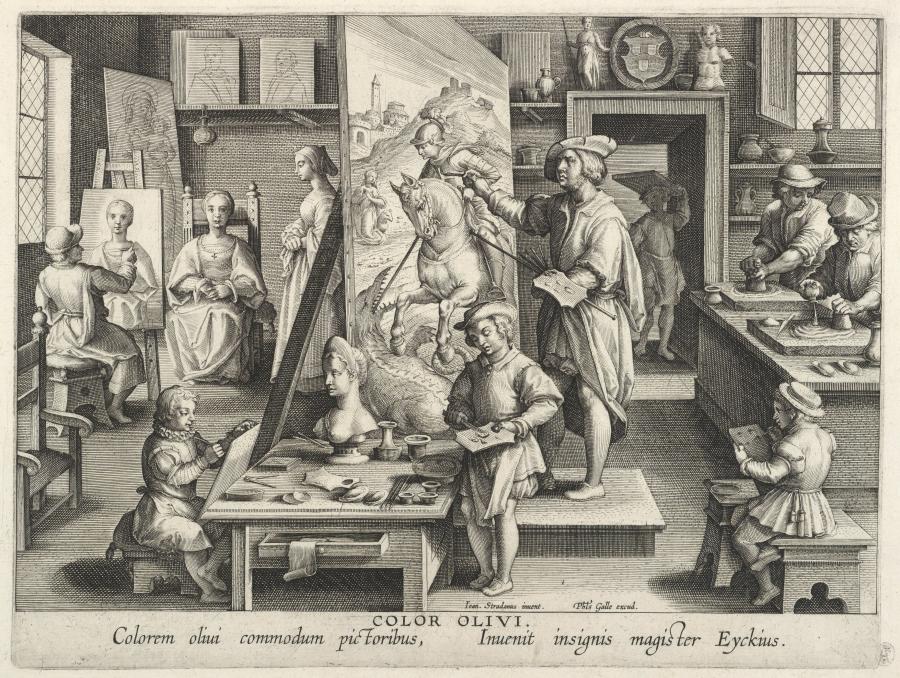 Color olivi (De uitvinding van de olieverf)