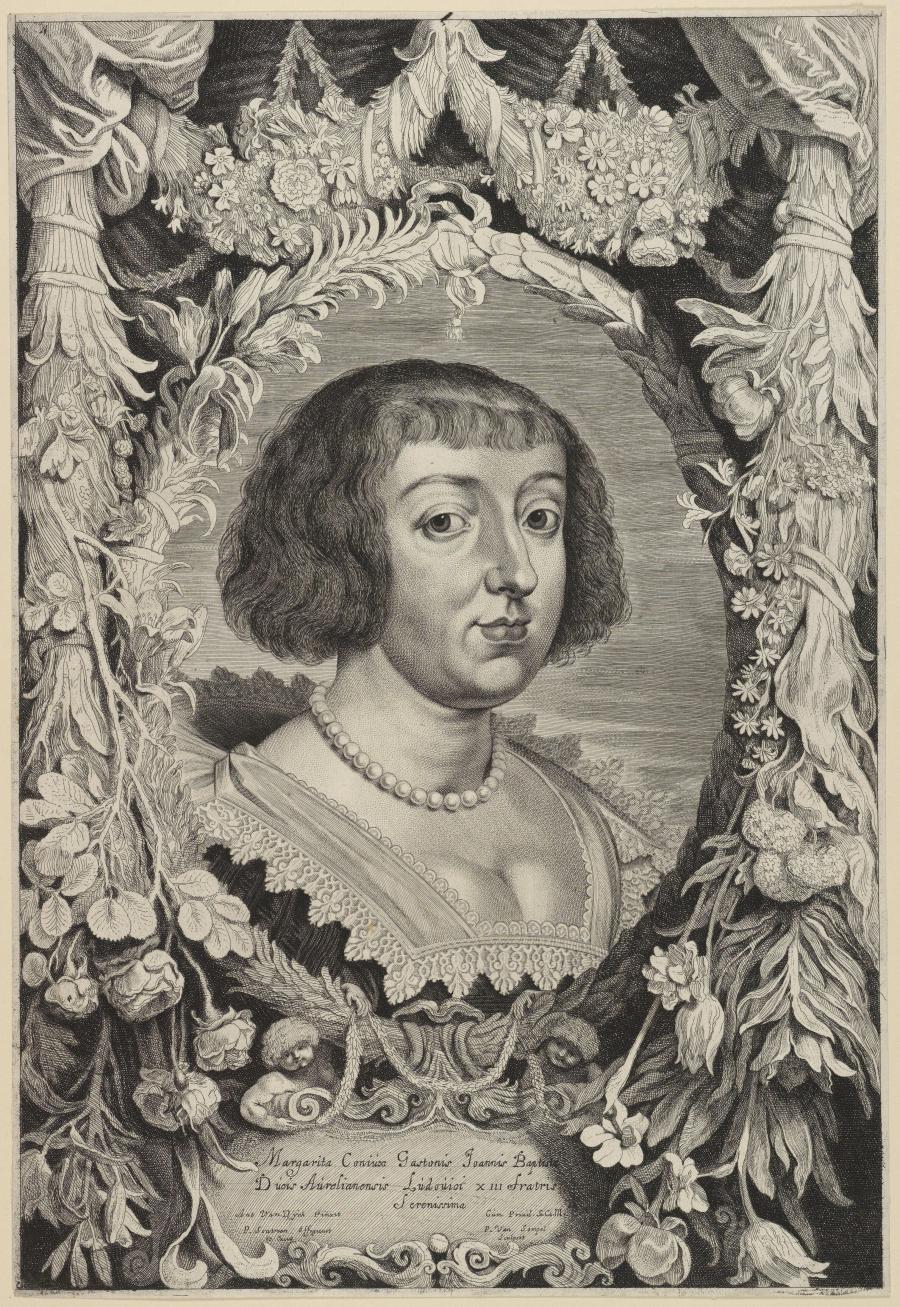 Portret van Margaretha van Orléans
