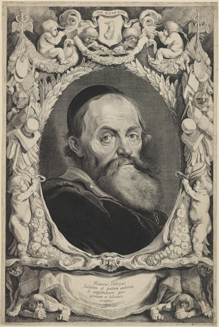 Portret van Hendrick Goltzius