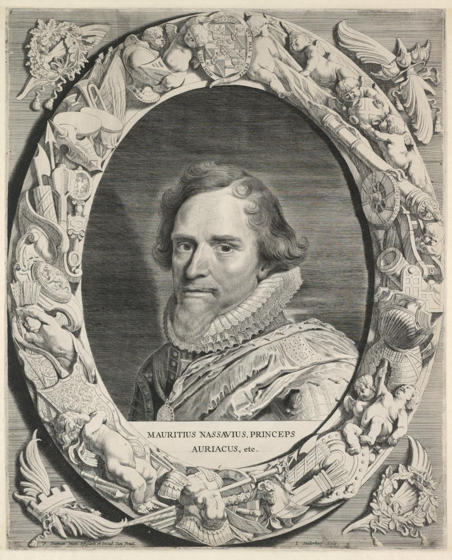 Portret van prins Maurits van Oranje