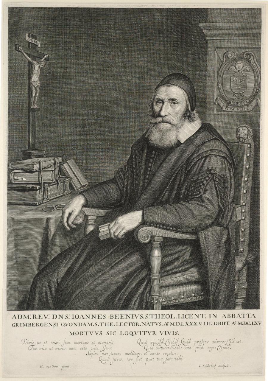 Portret van Johannes Beenius
