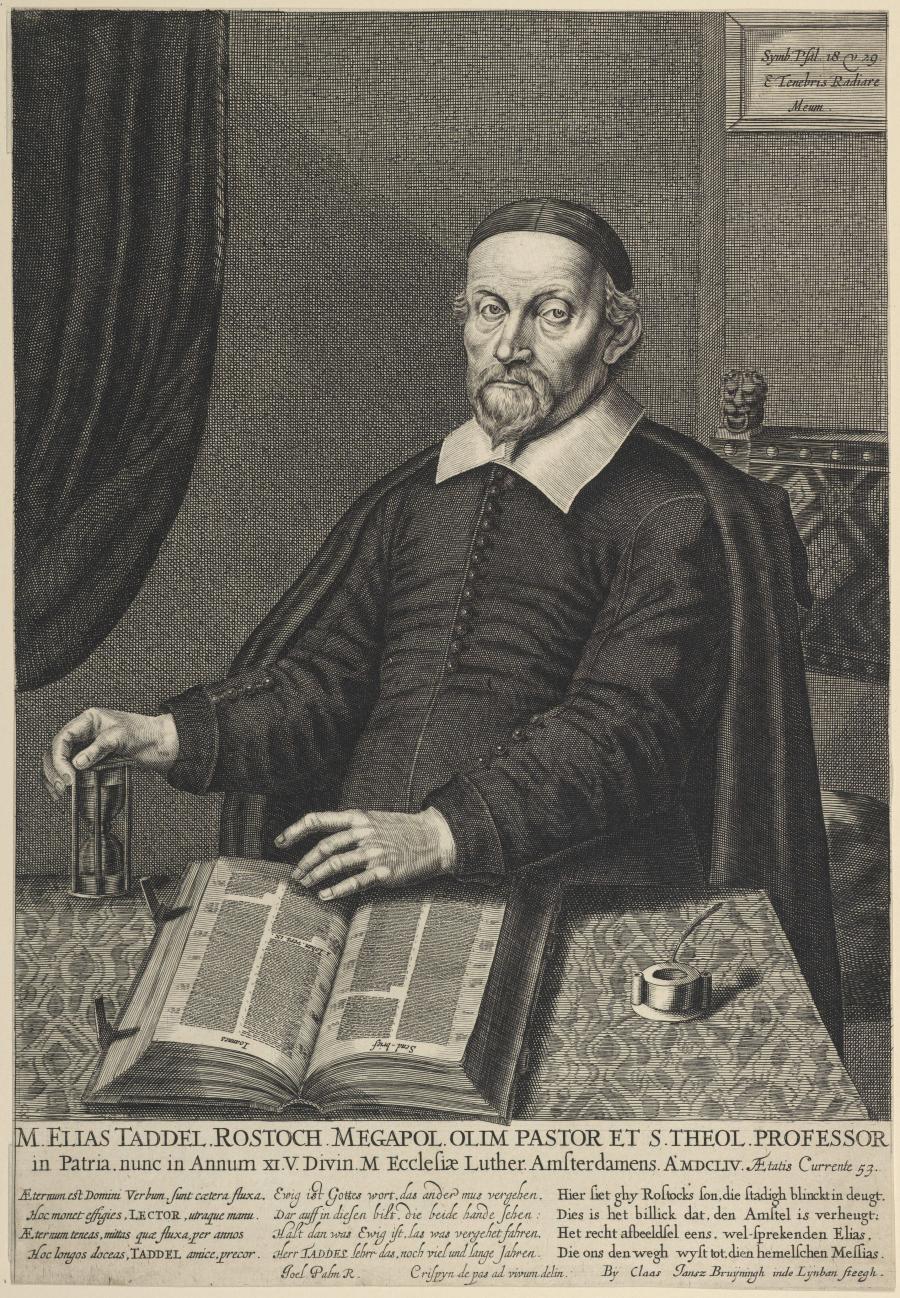Portret van Elias Taddel
