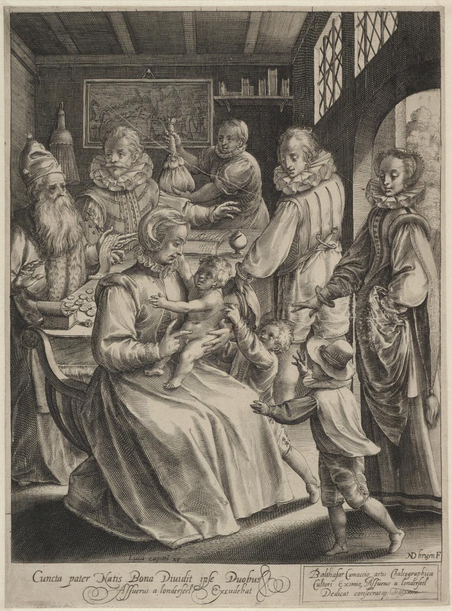 De geboorte van de jongste zoon