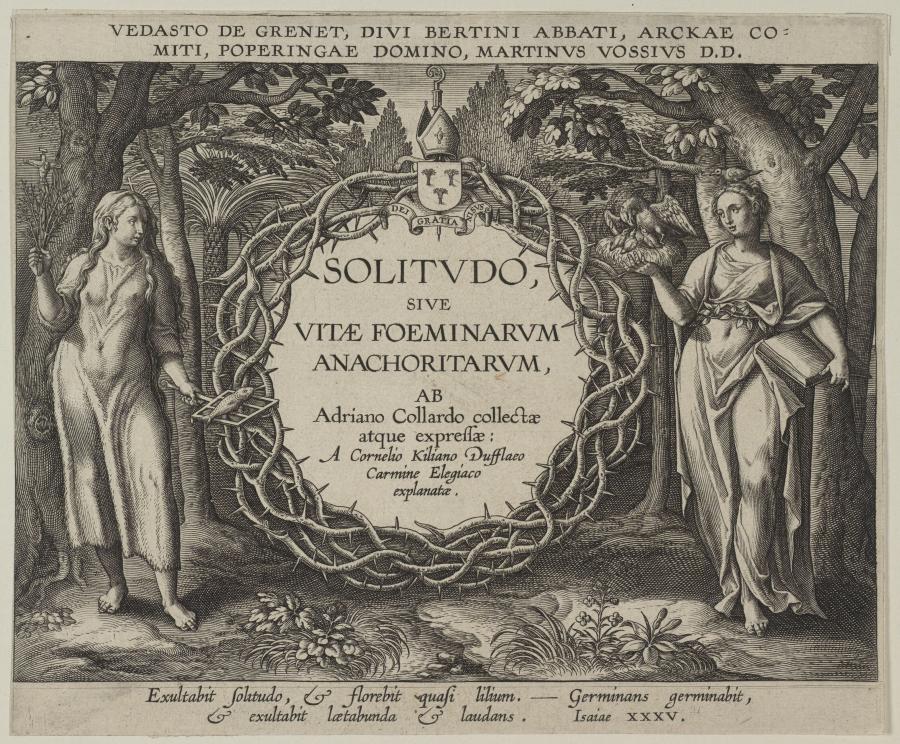 Title: Solitudo sive vitae foeminarum anachoritarum