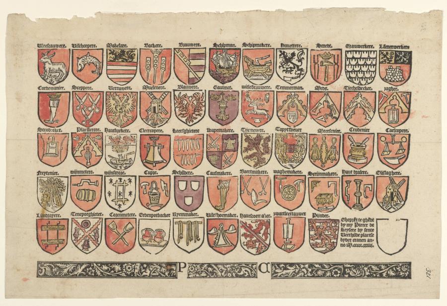 Coats of Arms of the Ghent Guilds