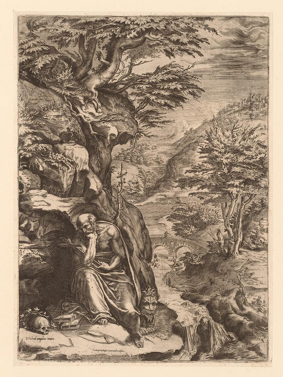 Saint Jerome in the Desert
