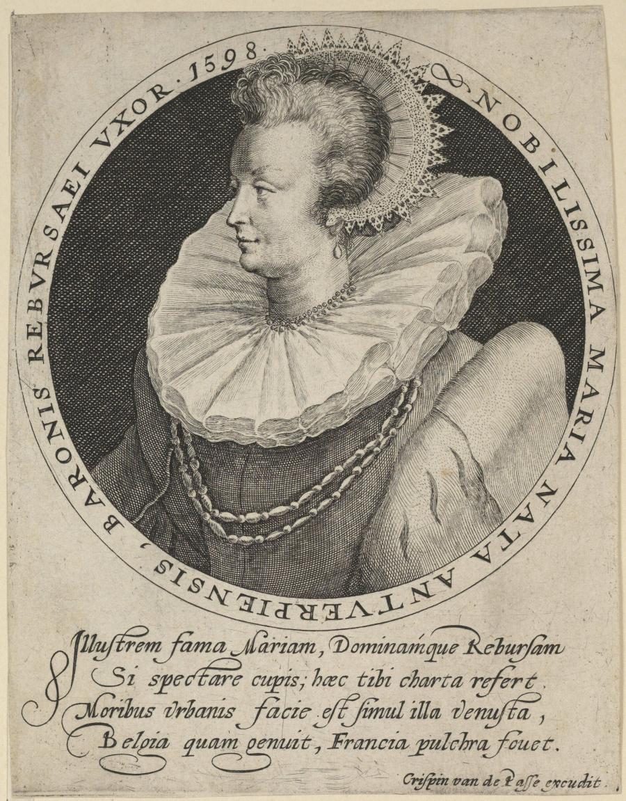 Portrait of Baroness Maria de Bourse