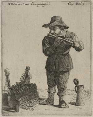 fluitspelende-man