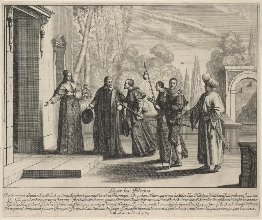 Loger les pèlerins (De vreemdelingen herbergen)