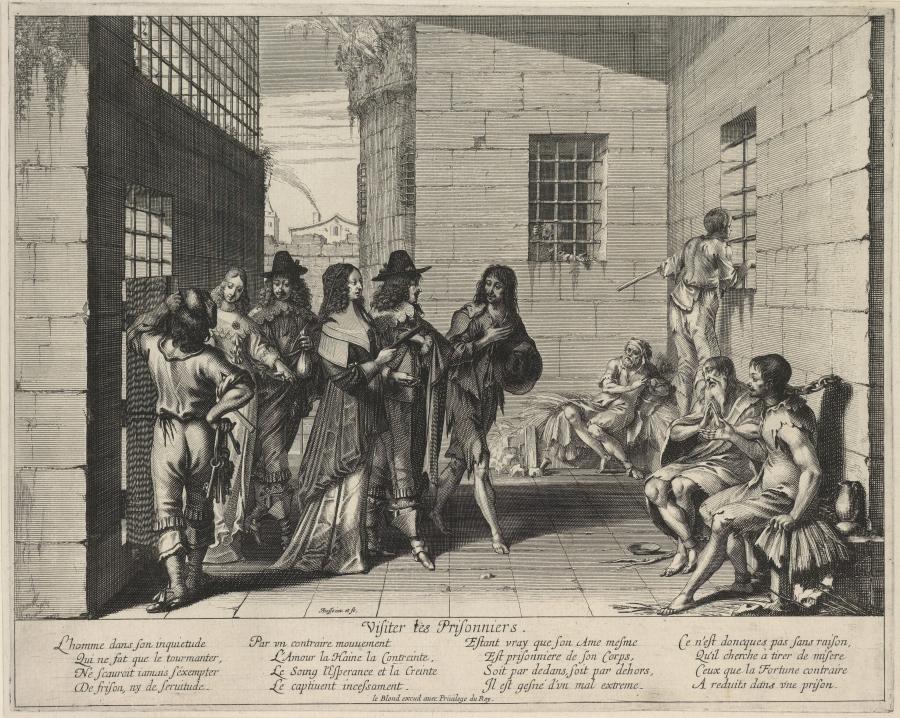 Visiter les prisonniers (De gevangenen bezoeken)