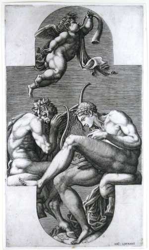 apollo-pan-en-een-hoornblazende-putto