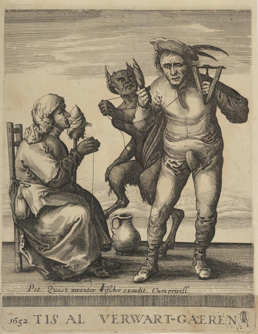 Title Plate of the Series 'T is al verwart-gaeren'