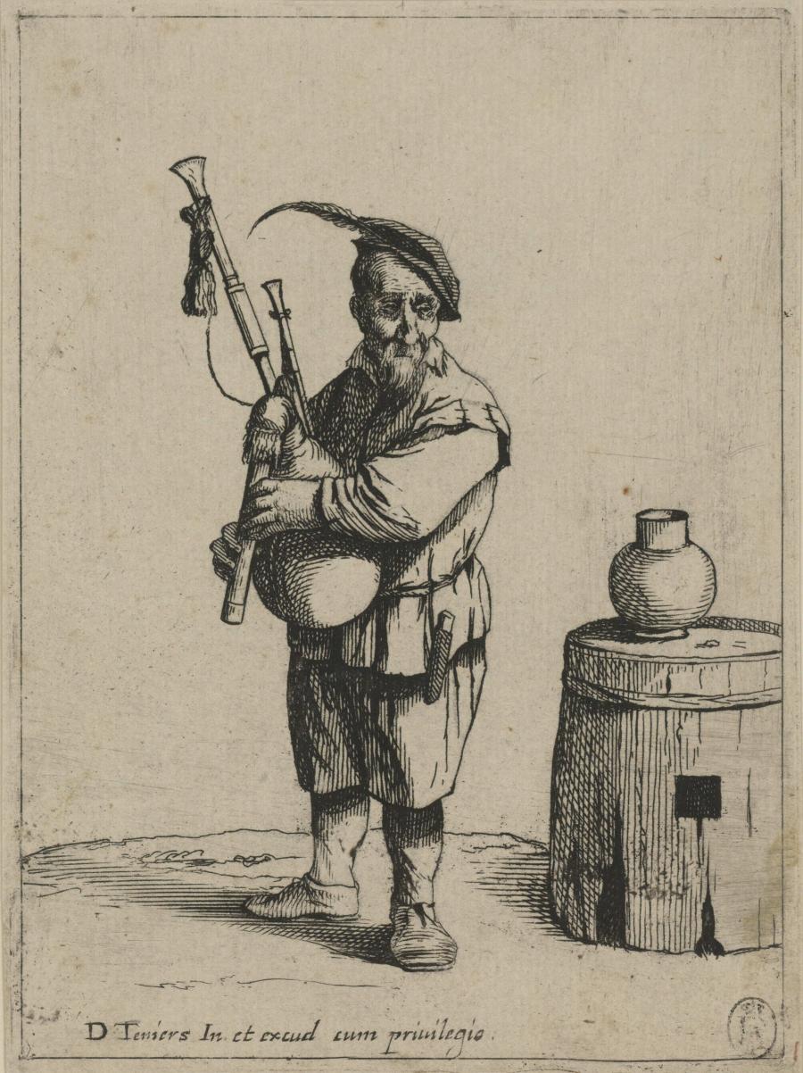 De doedelzakspeler