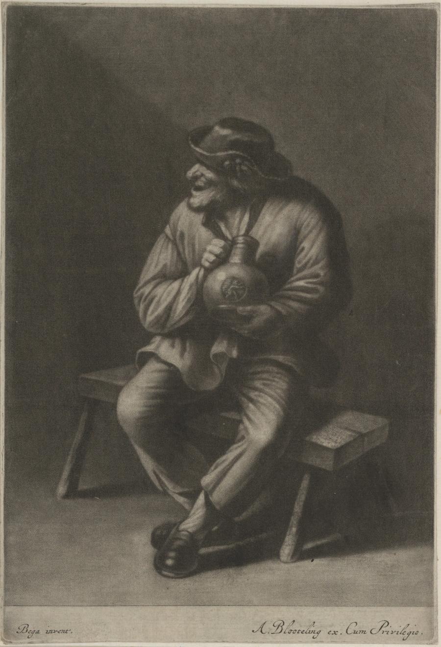 Sitting Peasant with a Jug