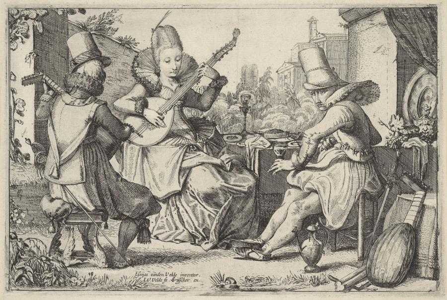 Musicerend gezelschap