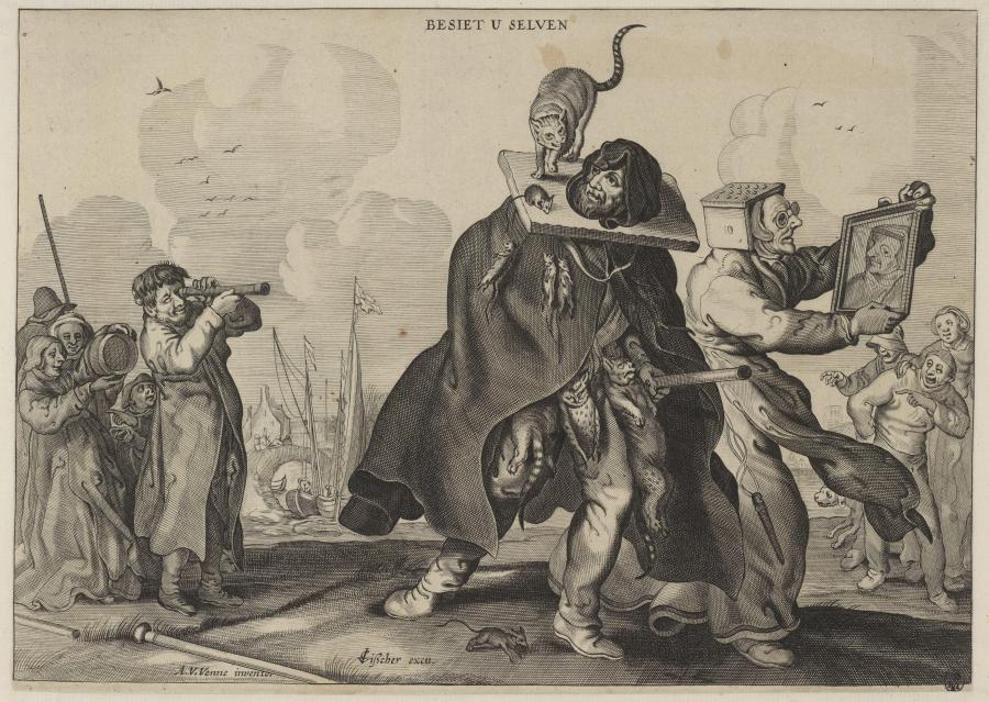Allegorical Scene with a Rat Catcher