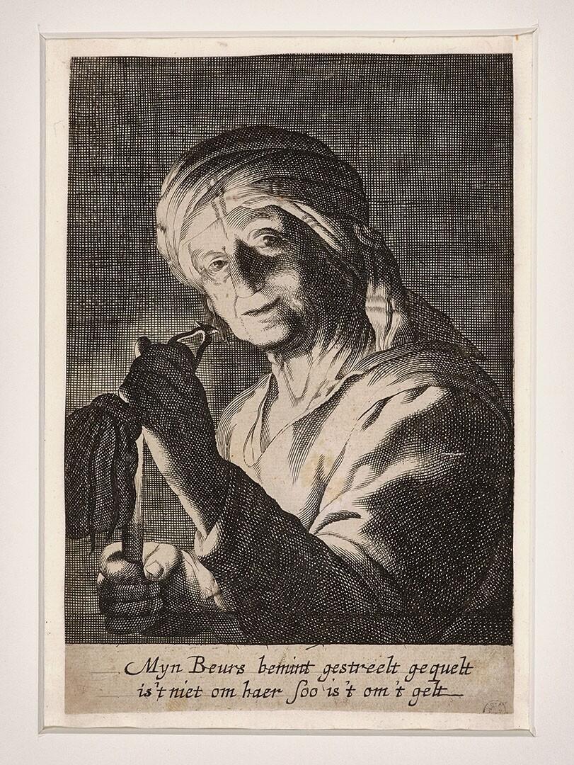 Old Woman by Candlelight
