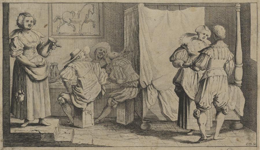 Interior of a Brothel