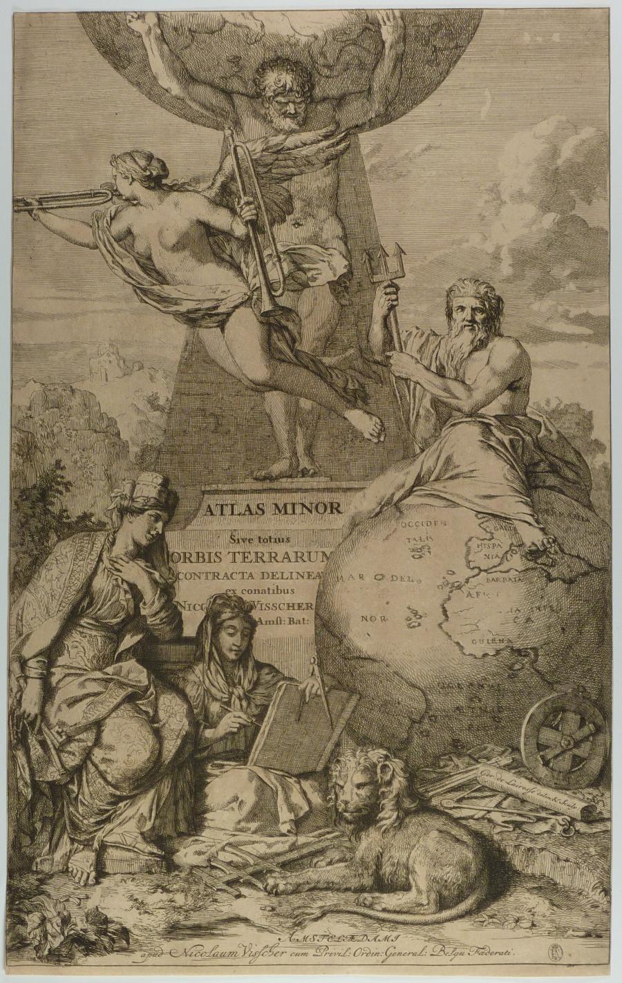 Title Plate of the "Atlas minor"