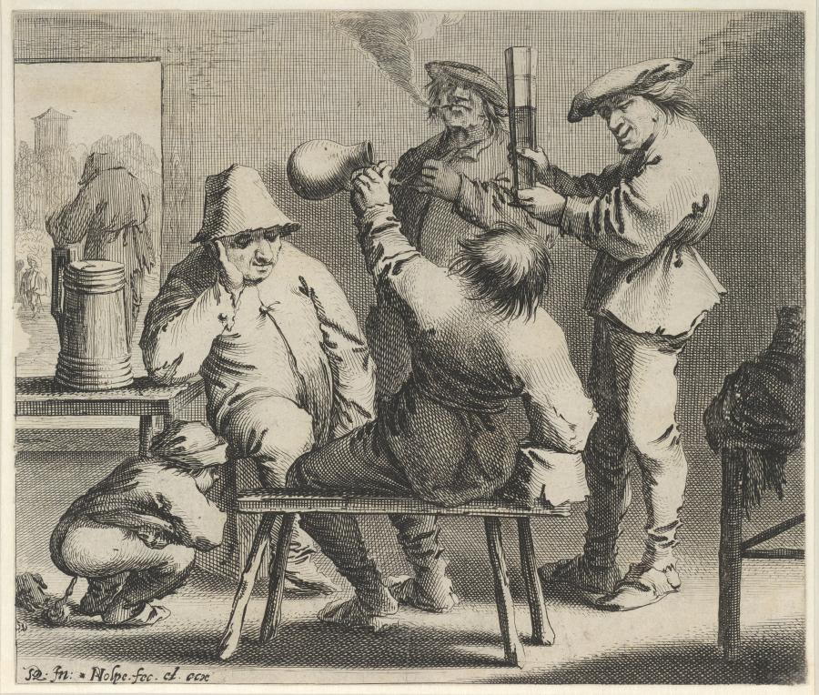Peasants Drinking