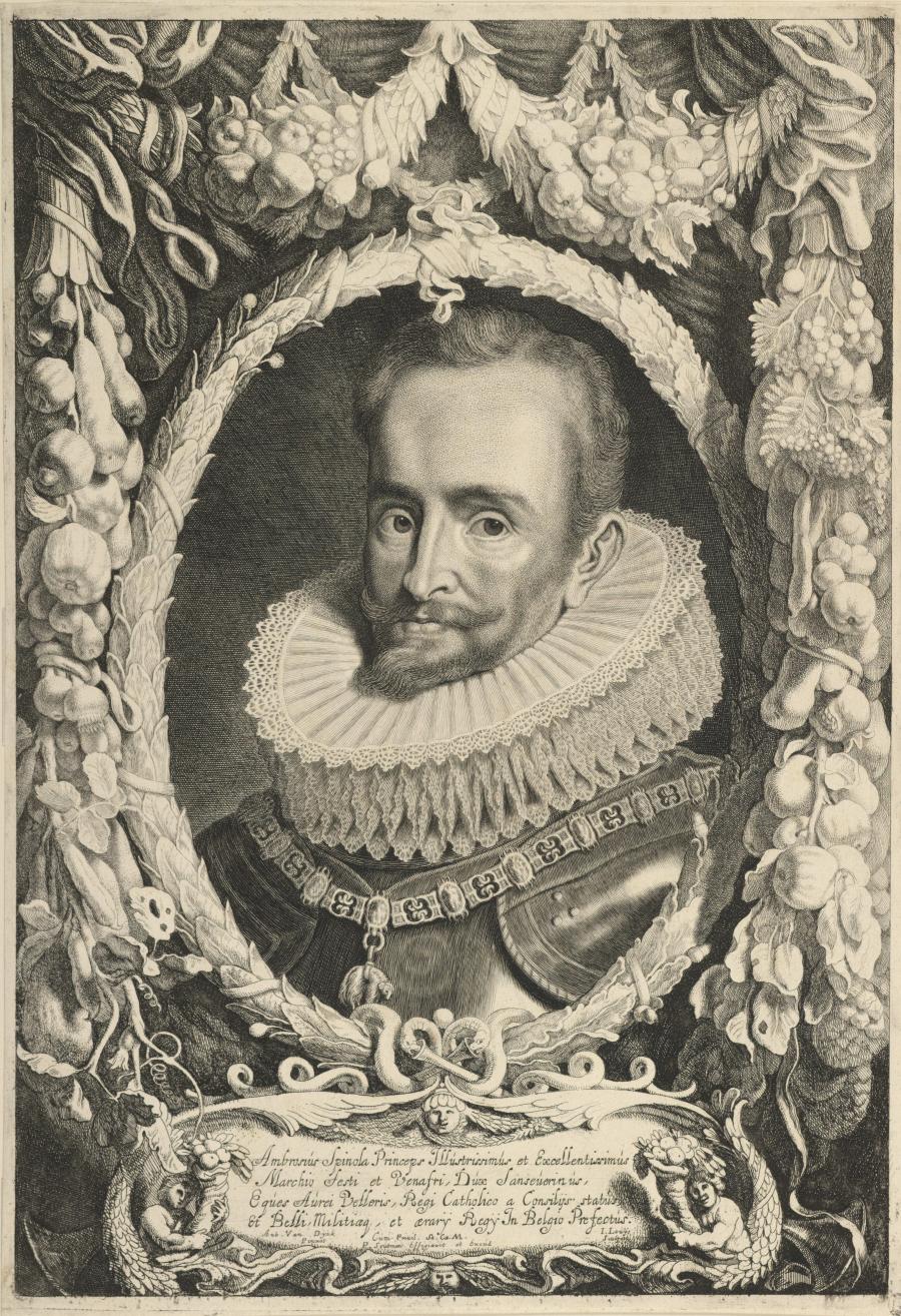 Portret van Ambrogio Spinola