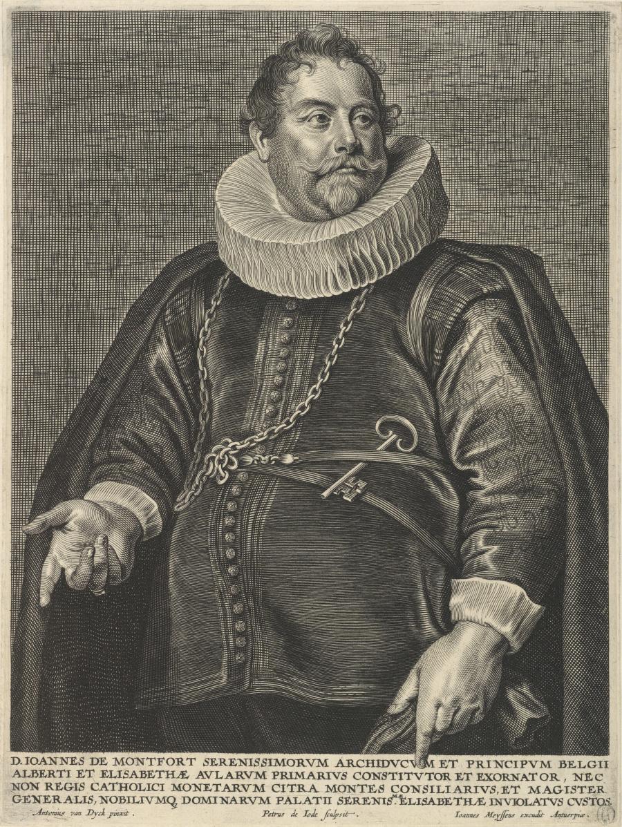 Portret van Jan van Montfort
