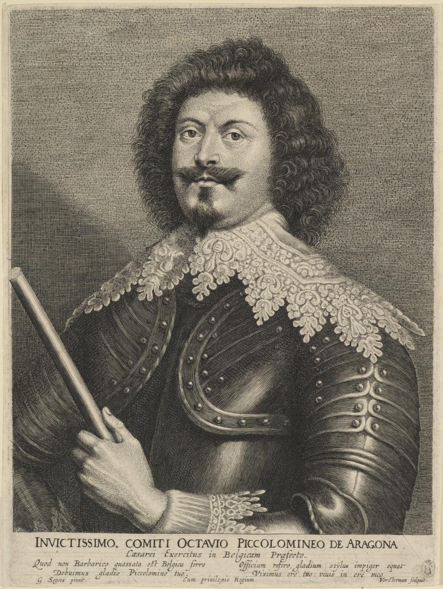 Portret van Ottavio Piccolomini