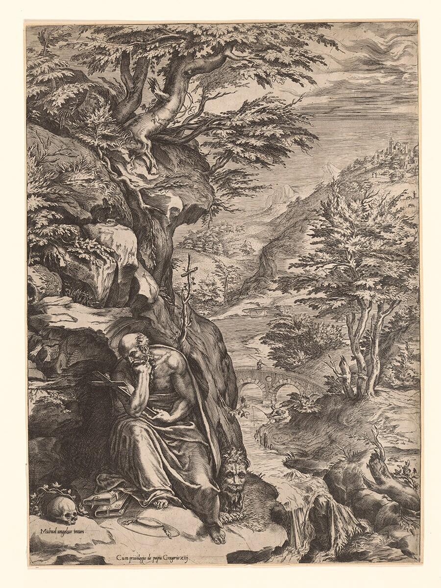 Saint Jerome in the Wilderness
