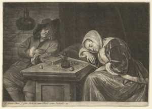 the-sleeping-couple-at-a-table