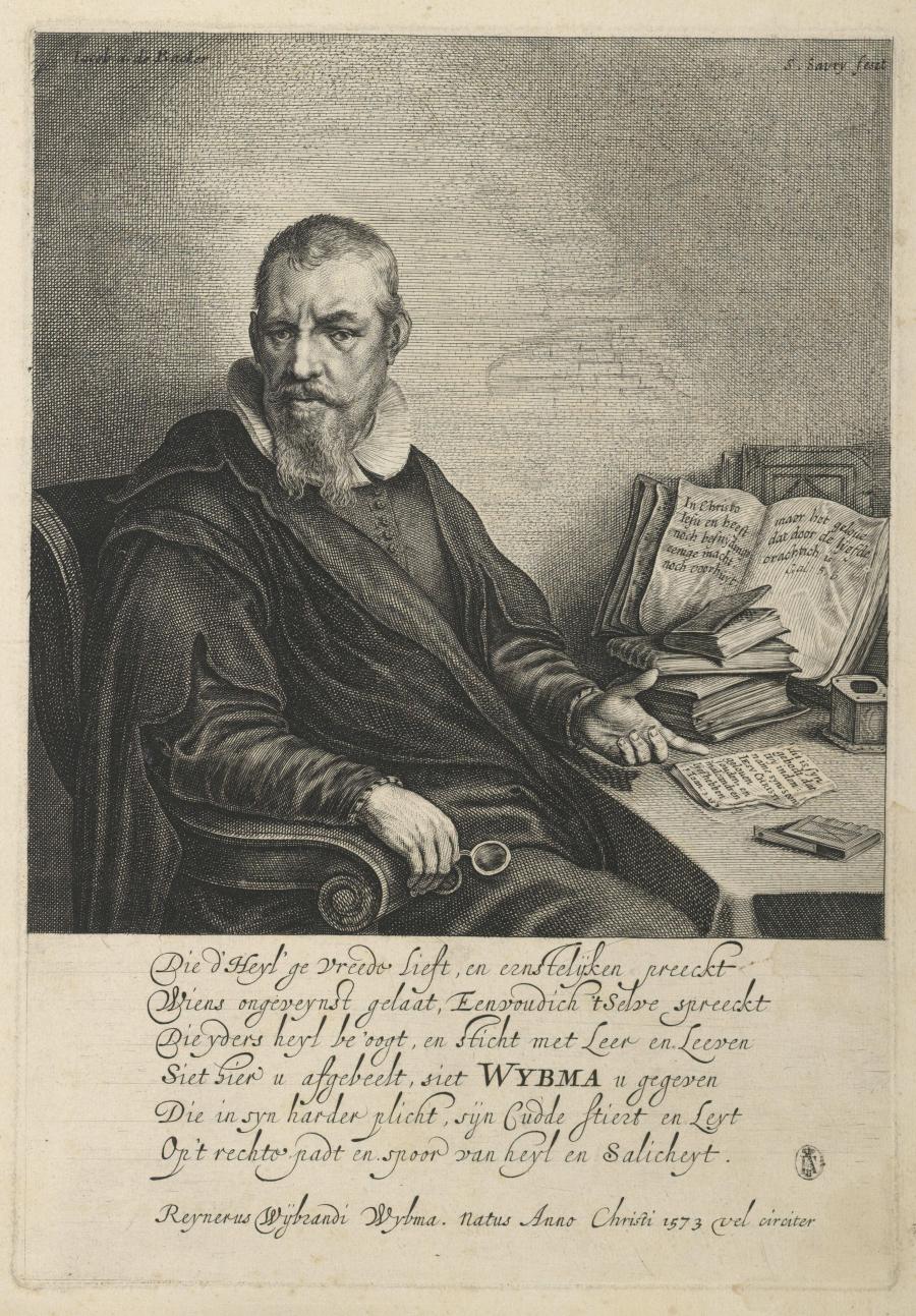 Portret van Reynerus Wybrandi Wybma