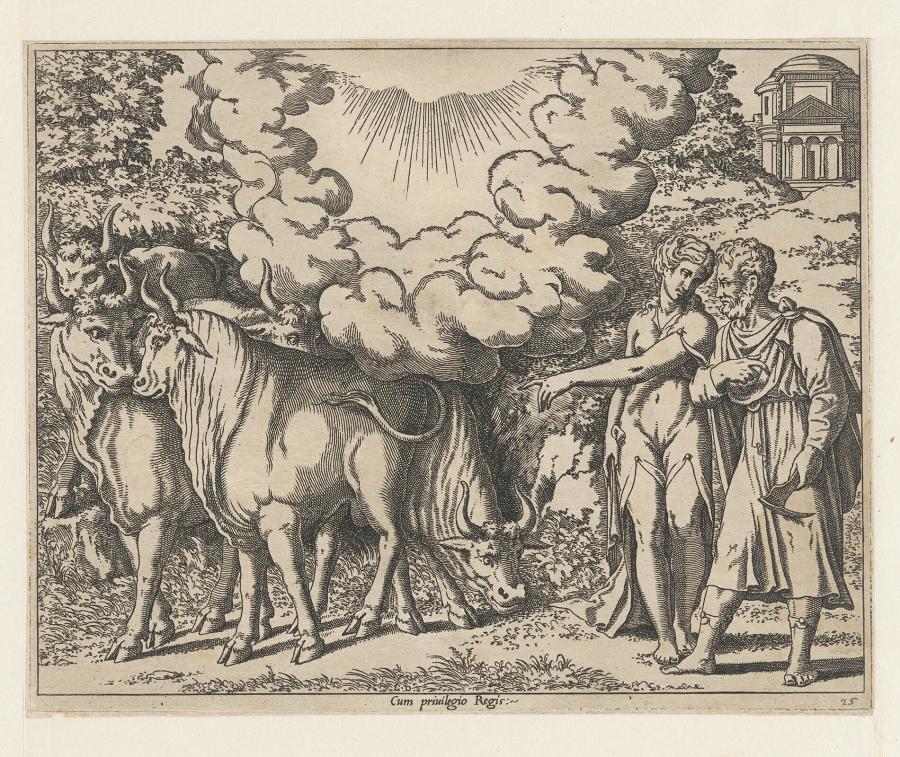 Pasiphaé en Daedalus