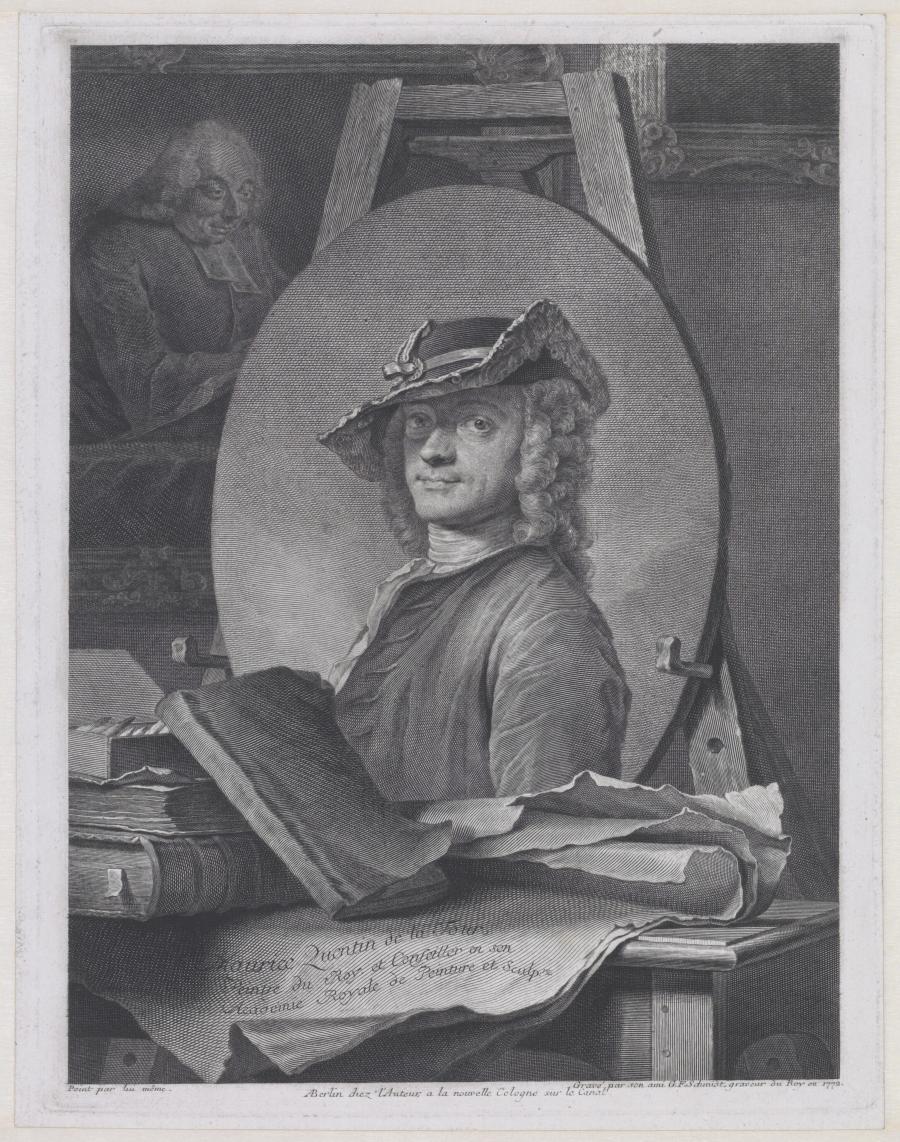 Portrait of Maurice Quentin de Latour