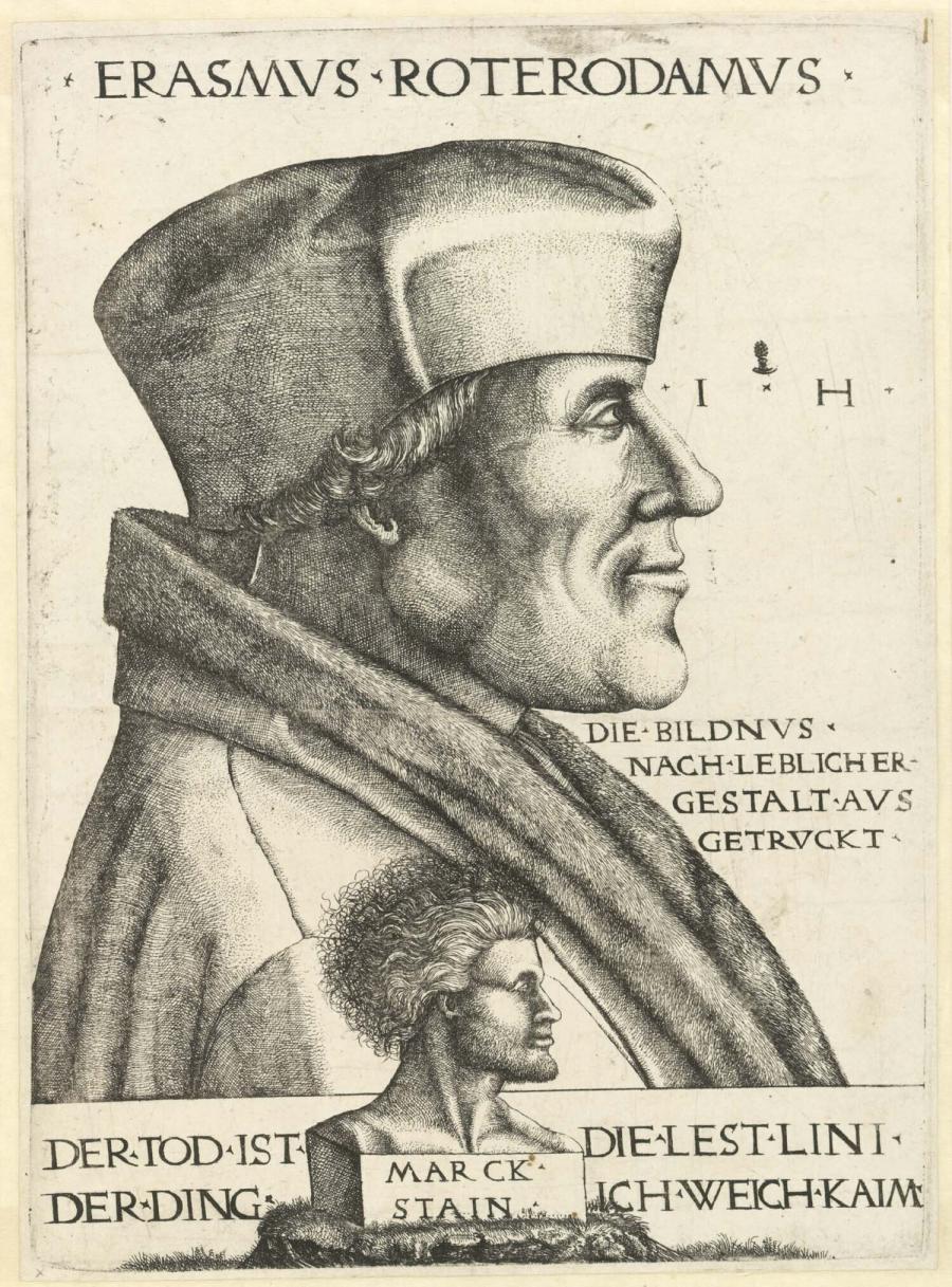 Portrait of Desiderius Erasmus