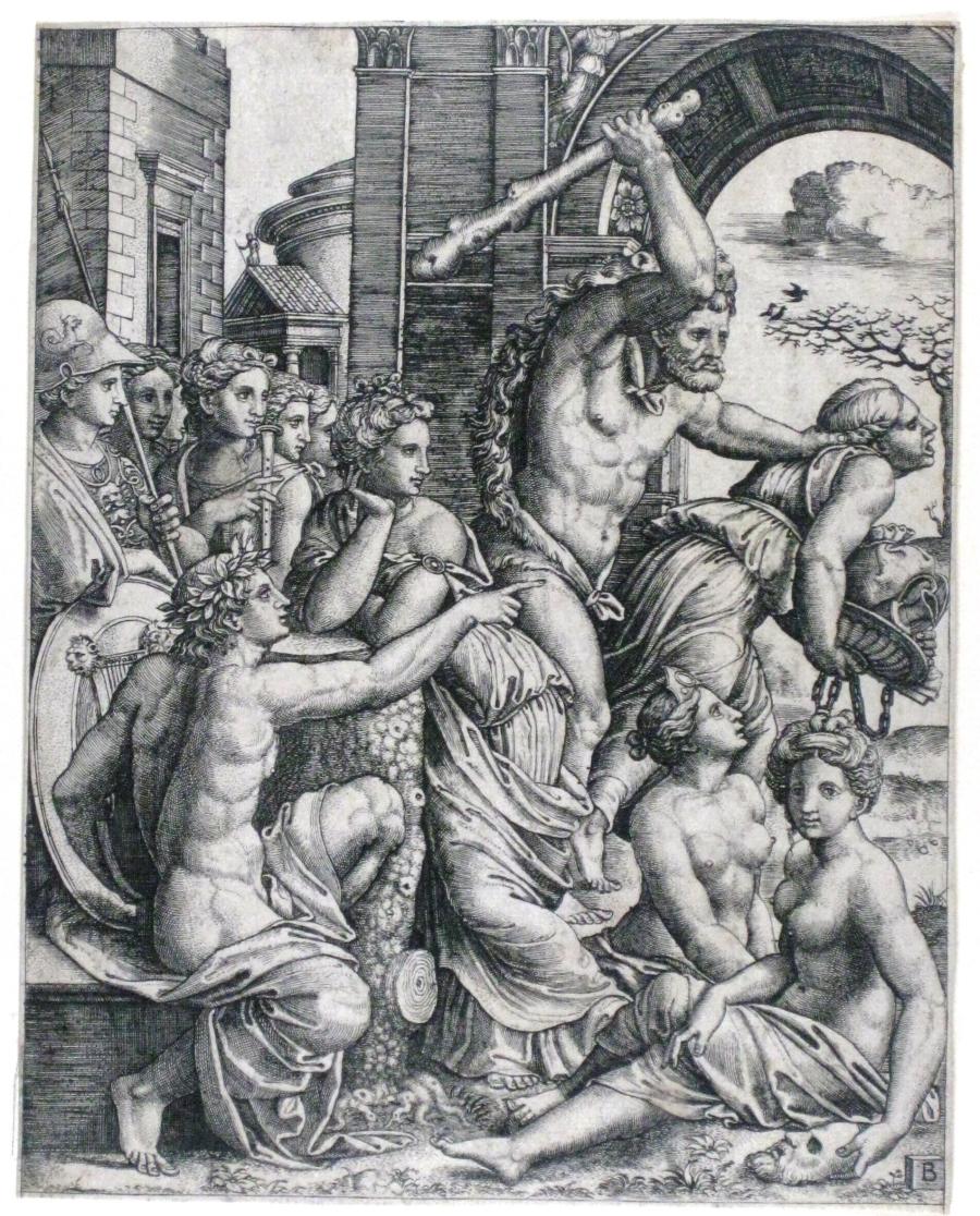 Envy Driven from the Temple of the Muses