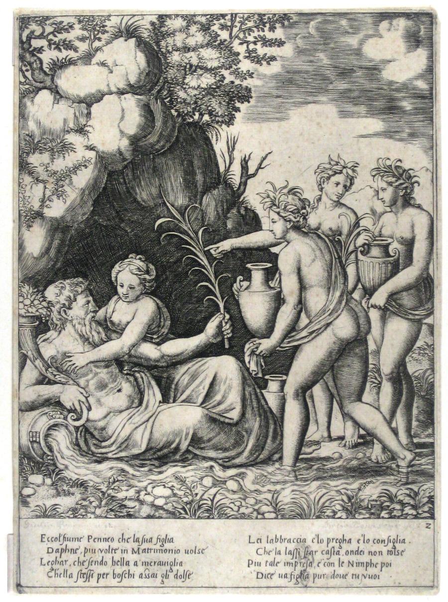 Daphne Embracing Her Father, the RIver-God Peneus