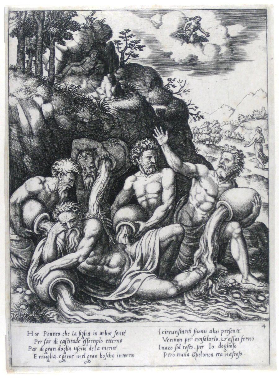 Neighboring River-Gods Consoling Peneus on the Loss of His Daughter