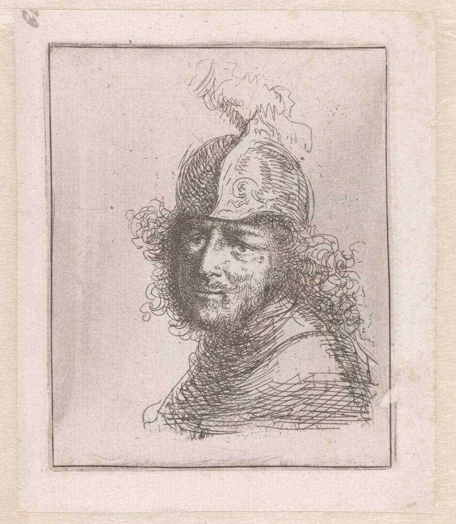 Man with Helmet