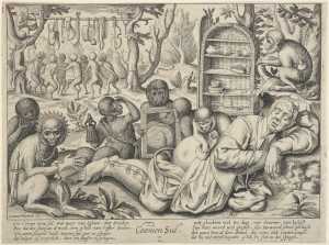 sleeping-peddler-robbed-by-monkeys