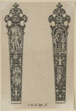 two-knife-handles