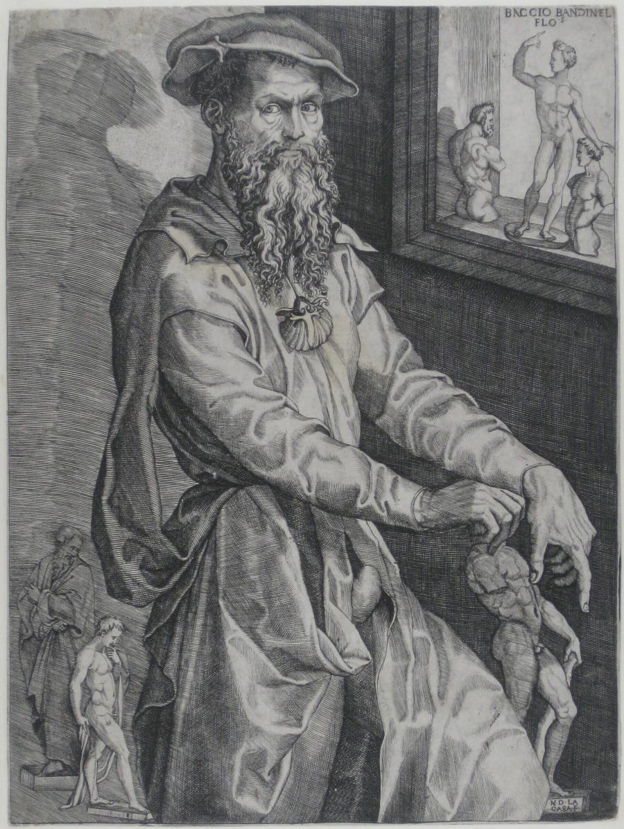 Portret van Baccio Bandinelli