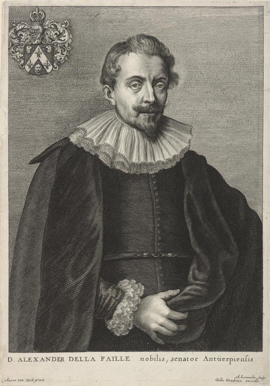 Portrait of Alexander de la Faille