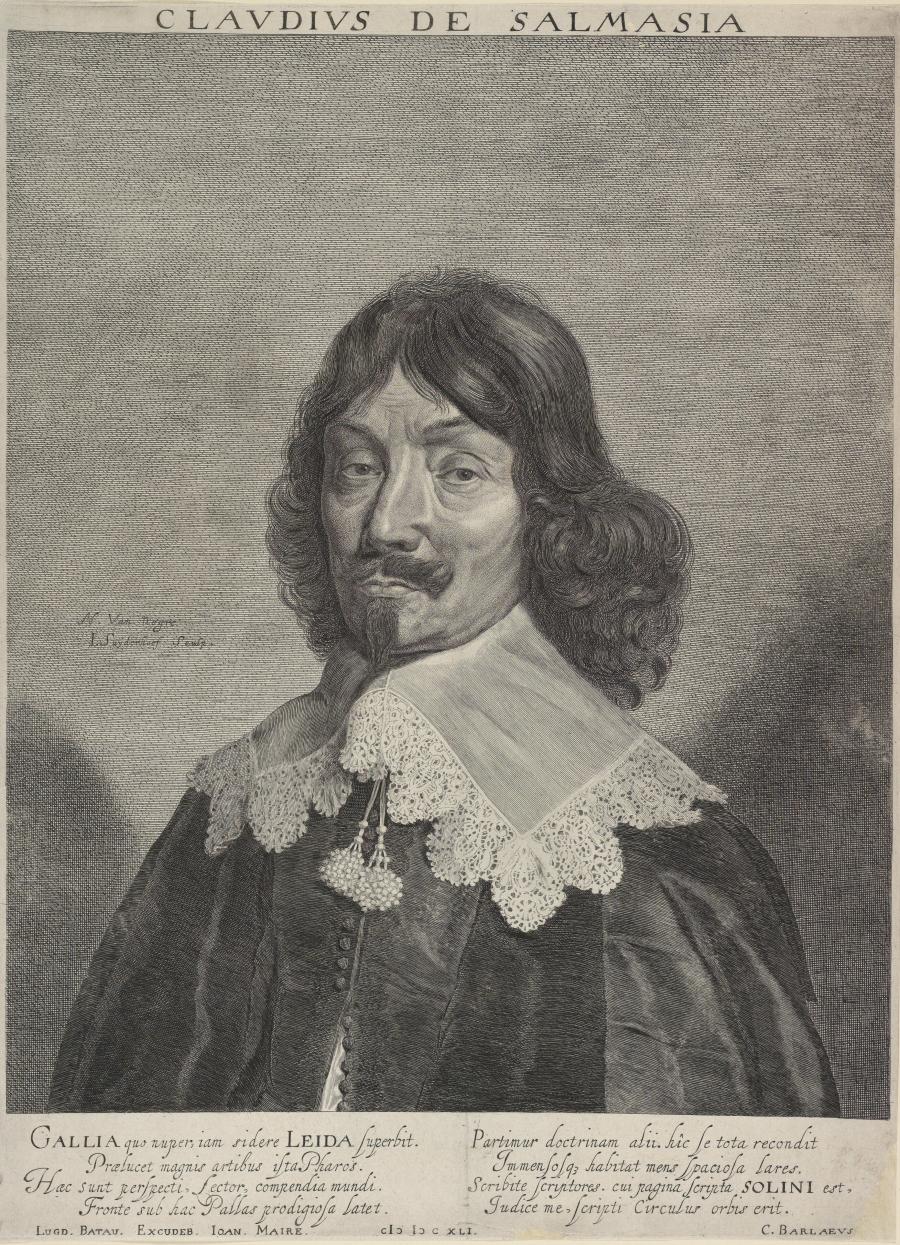 Portrait of Claudius Salmasius