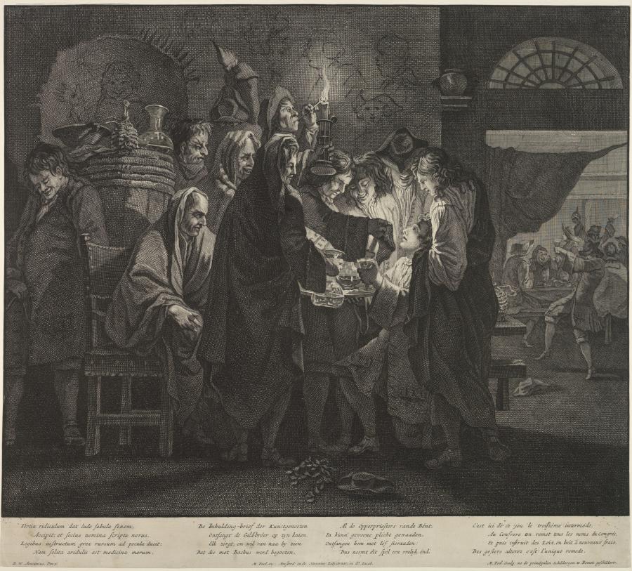 Initiation Rituals of the Bentvueghels in Rome