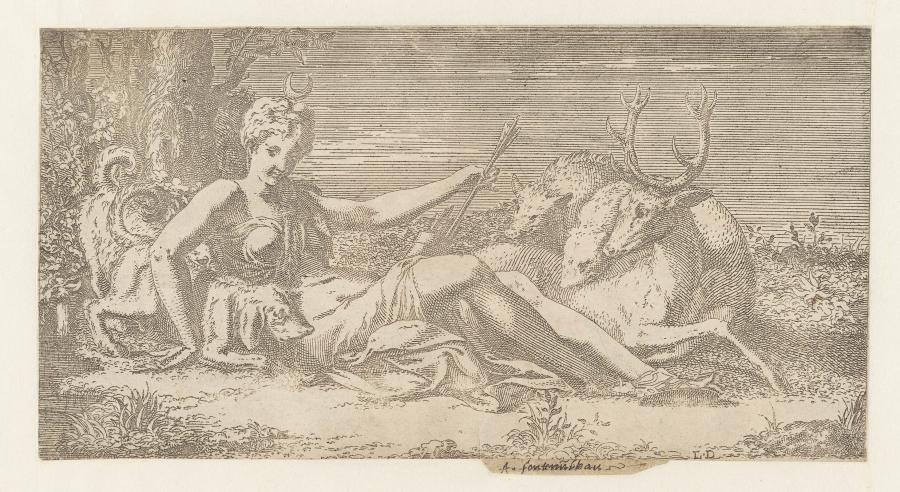 Rustende Diana