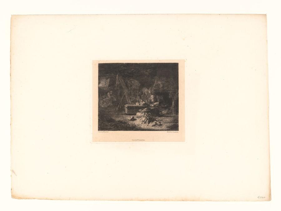 Etchings of Pictures in the Metropolitan Museum New York