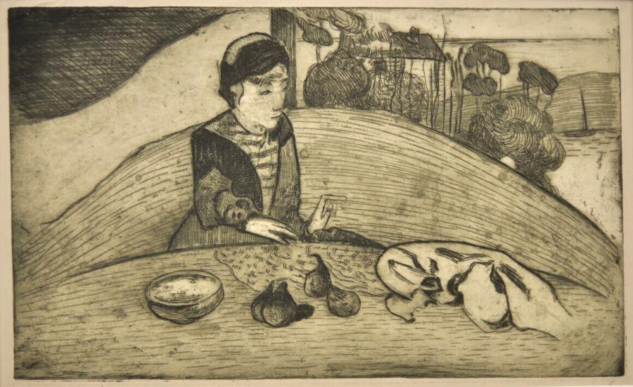 Woman with Figs
