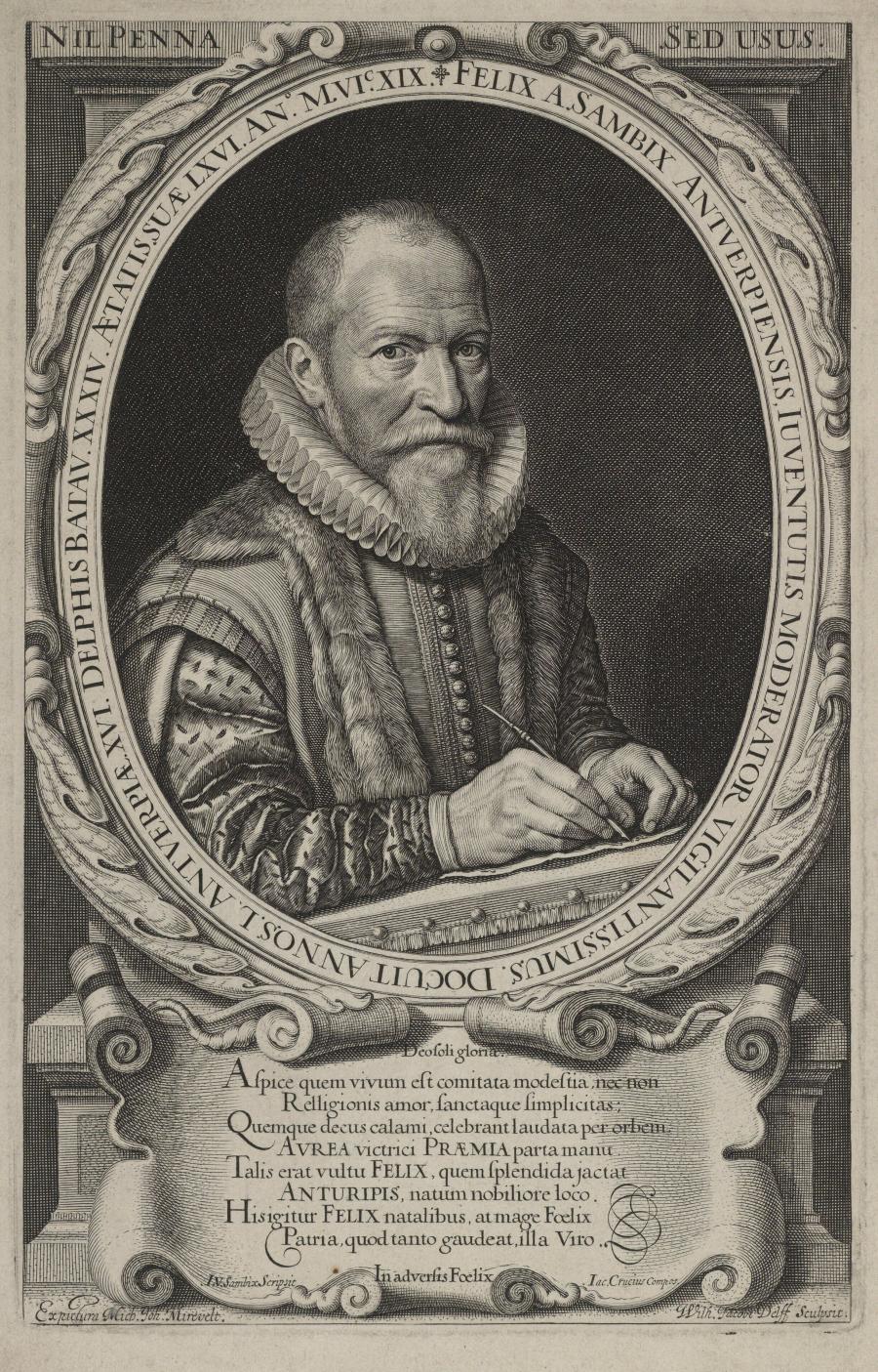 Portrait of Felix Sambix