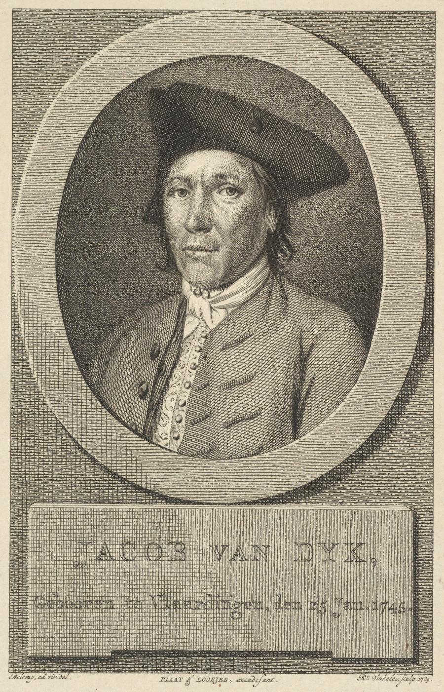 Portrait of Jacob van Dijk