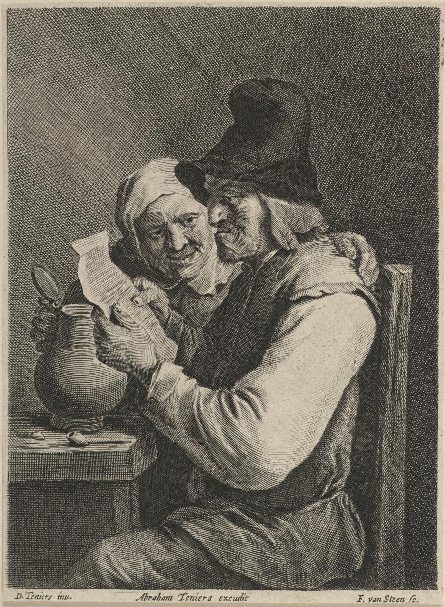 The Drinker and his Wife
